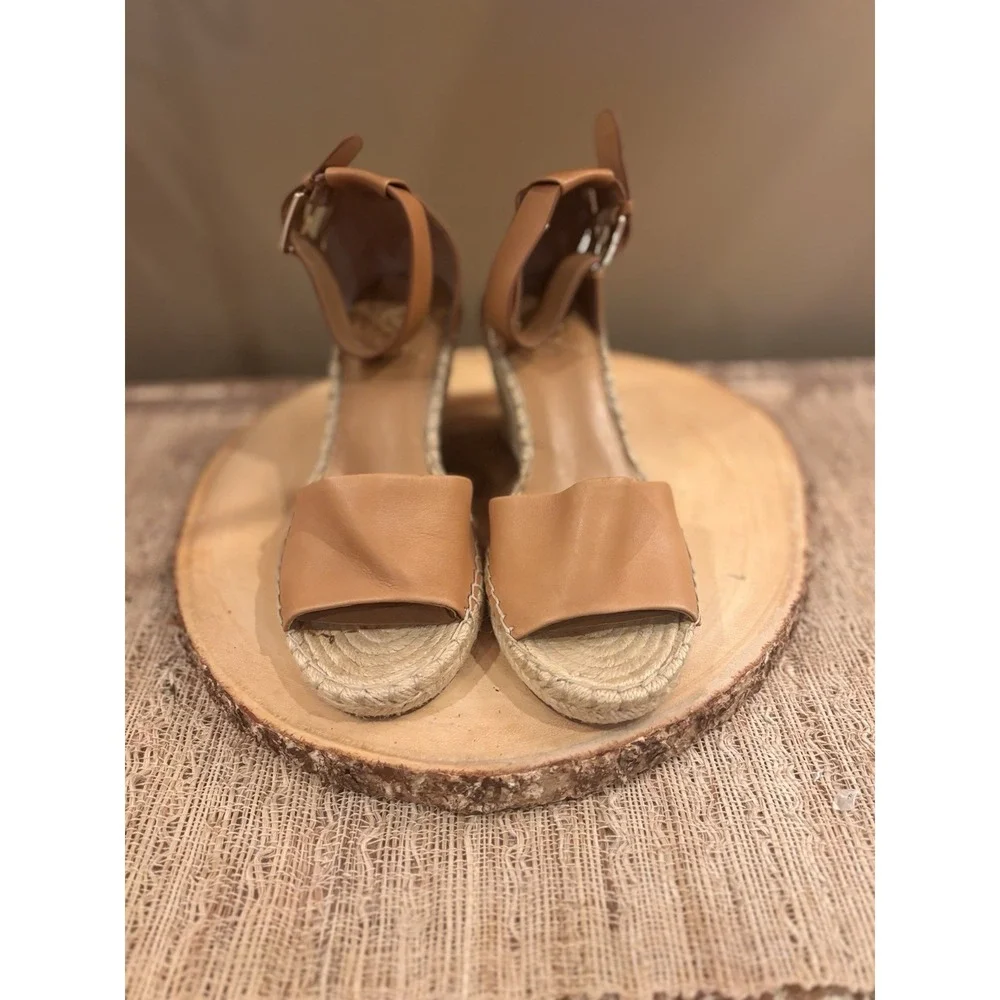 NEW Vince Camuto Women's Leera Espadrille Wedge Sandal‎ Size 9